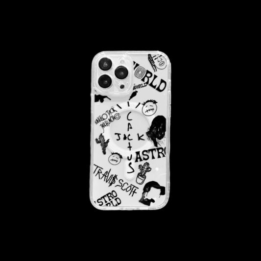 IPHONE TRAVIS TRANSPARENT CASE