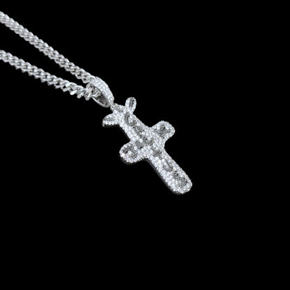 ICED CACTUS JACK CROSS CUBAN CHAIN